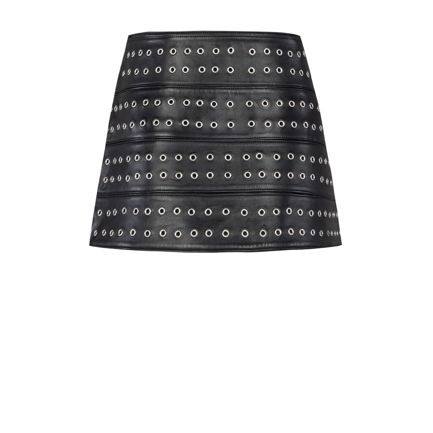 Birdeye Leather Skirt